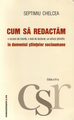 Cum sa redactam o lucrare de licenta